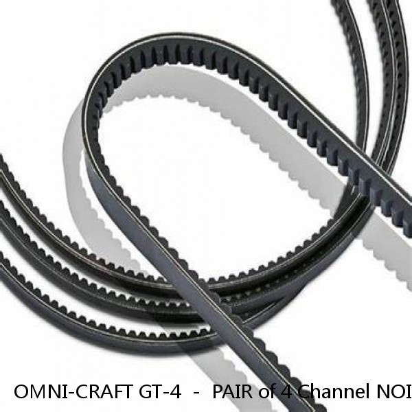 OMNI-CRAFT GT-4  -  PAIR of 4 Channel NOISE GATES  (8 Channels) + Breakout cable