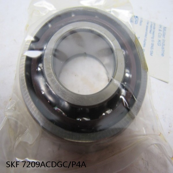 7209ACDGC/P4A SKF Super Precision,Super Precision Bearings,Super Precision Angular Contact,7200 Series,25 Degree Contact Angle