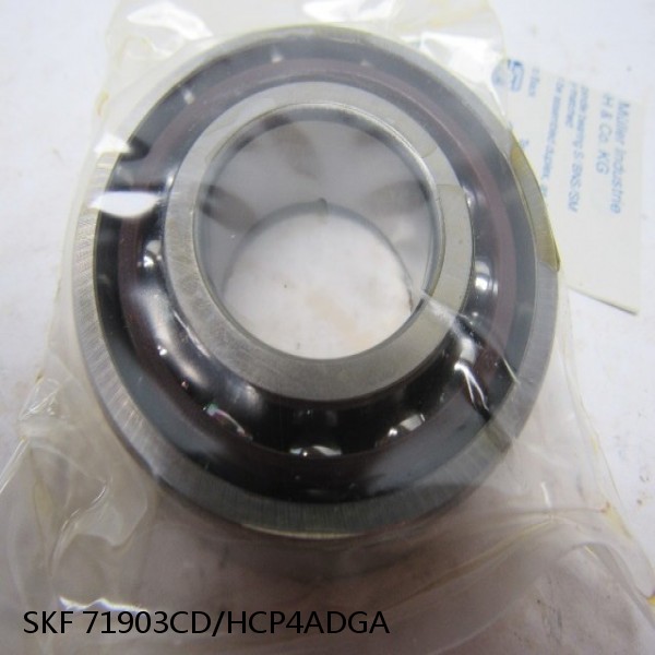 71903CD/HCP4ADGA SKF Super Precision,Super Precision Bearings,Super Precision Angular Contact,71900 Series,15 Degree Contact Angle