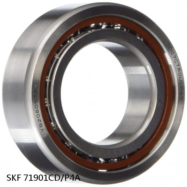 71901CD/P4A SKF Super Precision,Super Precision Bearings,Super Precision Angular Contact,71900 Series,15 Degree Contact Angle